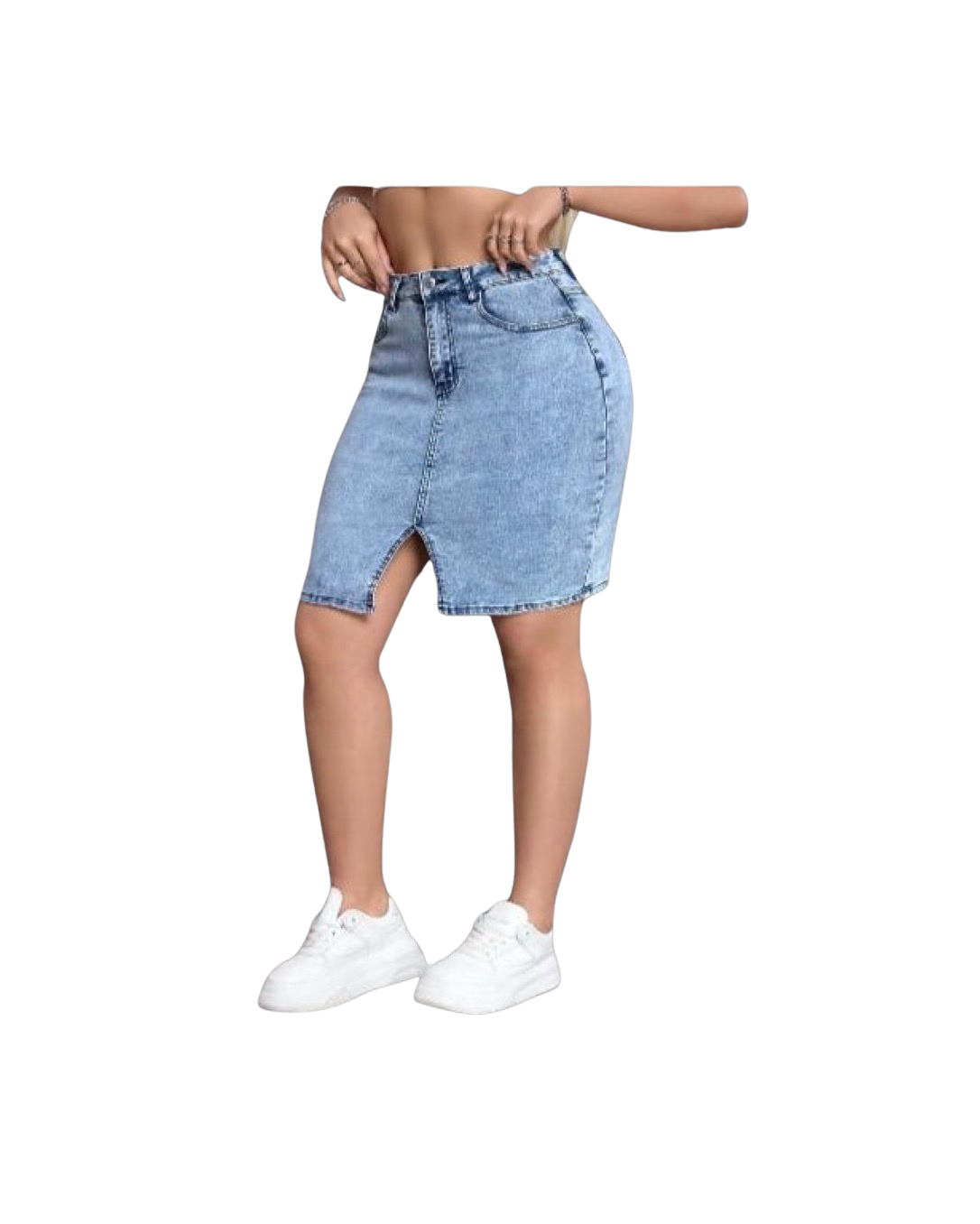 Ceylora Selection Denim Mini Skirt